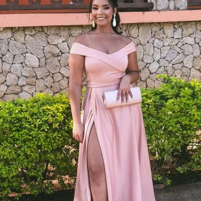 Vestido de festa longo